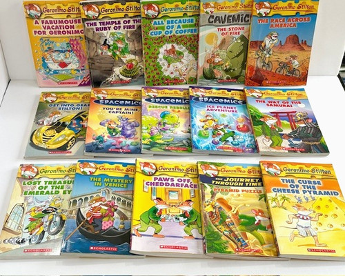 Geronimo stilton books - stilton,
